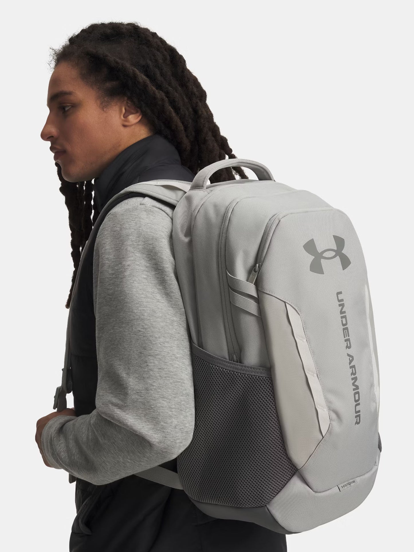 Under Armour Hustle 6.0, zaino sportivo unisex adulto in colore neutro