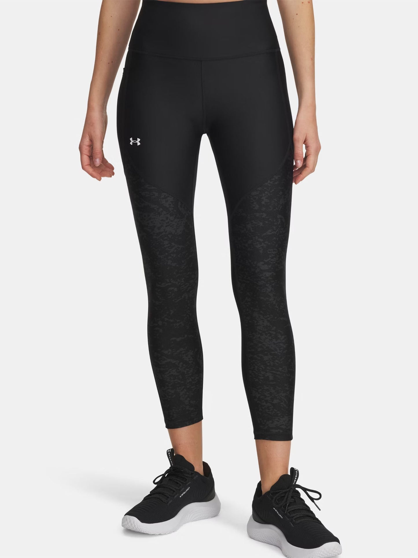 LEGGINGS TECH UNDER ARMOUR DA DONNA NERO