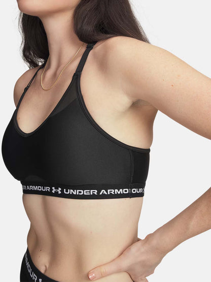 Under Armour Crossback Low, reggiseno sportivo da donna nero