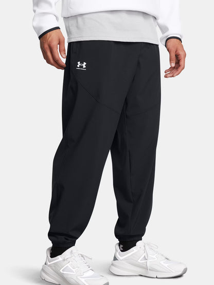 Jogger Under Armour Vibe da uomo in tessuto tecnico nero
