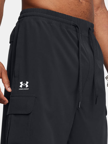 Shorts cargo UA Vibe uomo in tessuto tecnico nero