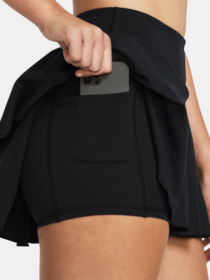 GONNA TENNIS A RUOTA UNDER ARMOUR DA DONNA NERO