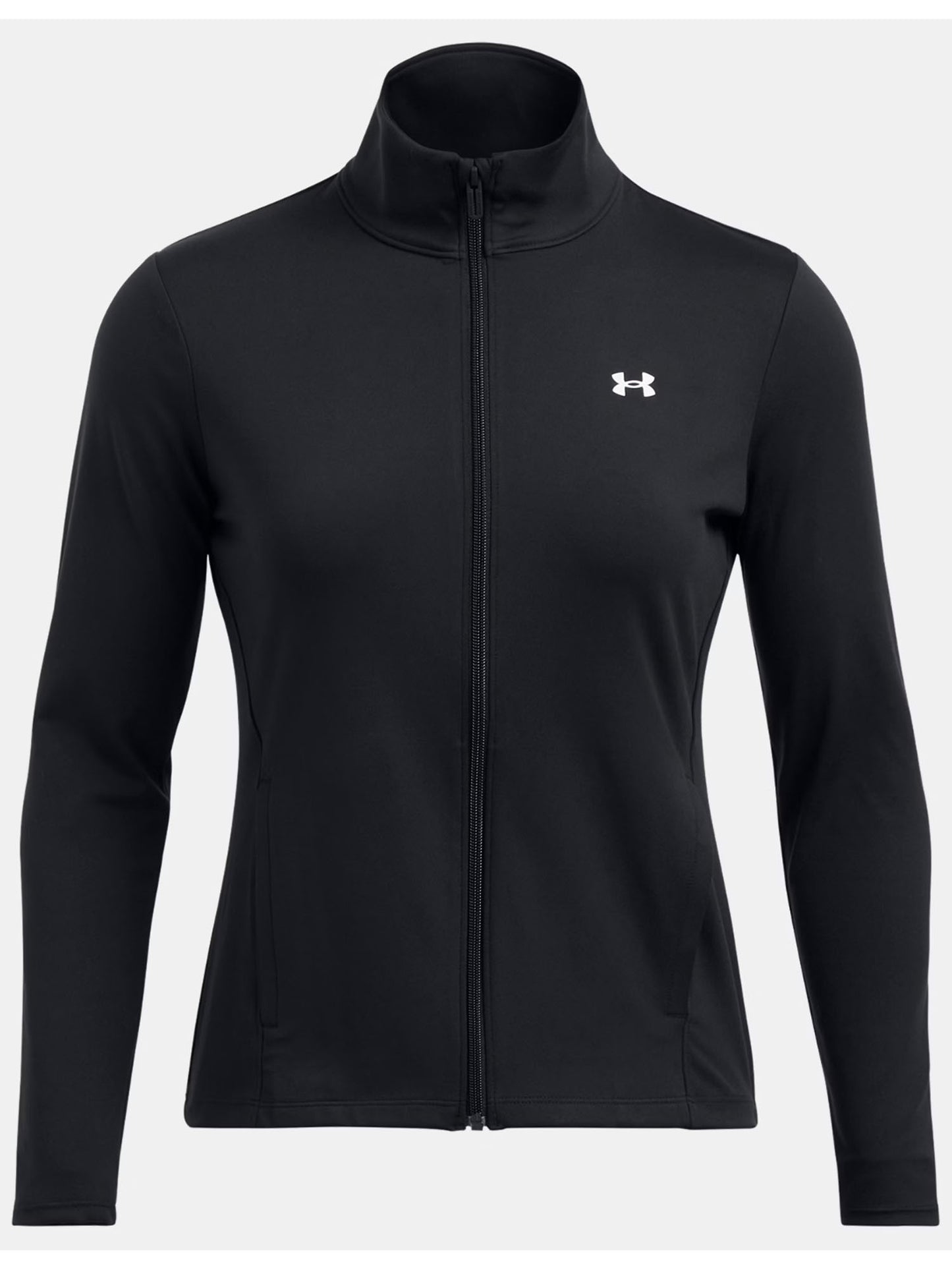 Felpa donna Under Armour Motion nera slim con tessuto traspirante