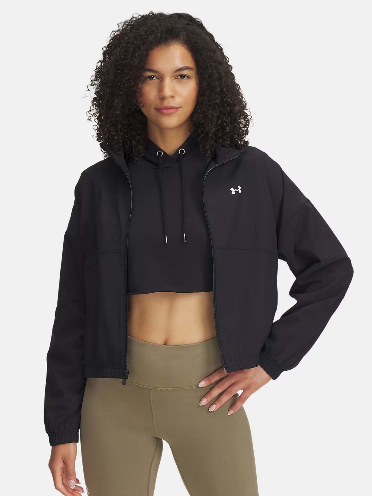 Under Armour Rival, felpa da donna nera