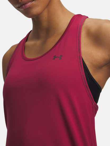 Under Armour Tech Knockout, canotta da donna bordeaux