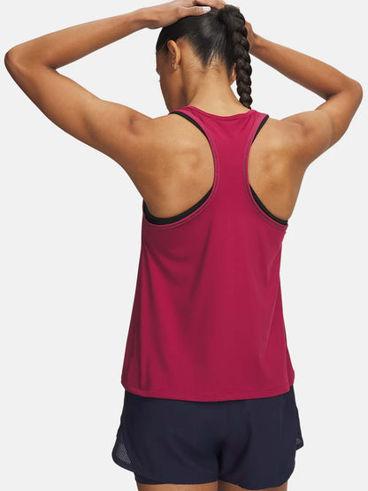 Under Armour Tech Knockout, canotta da donna bordeaux