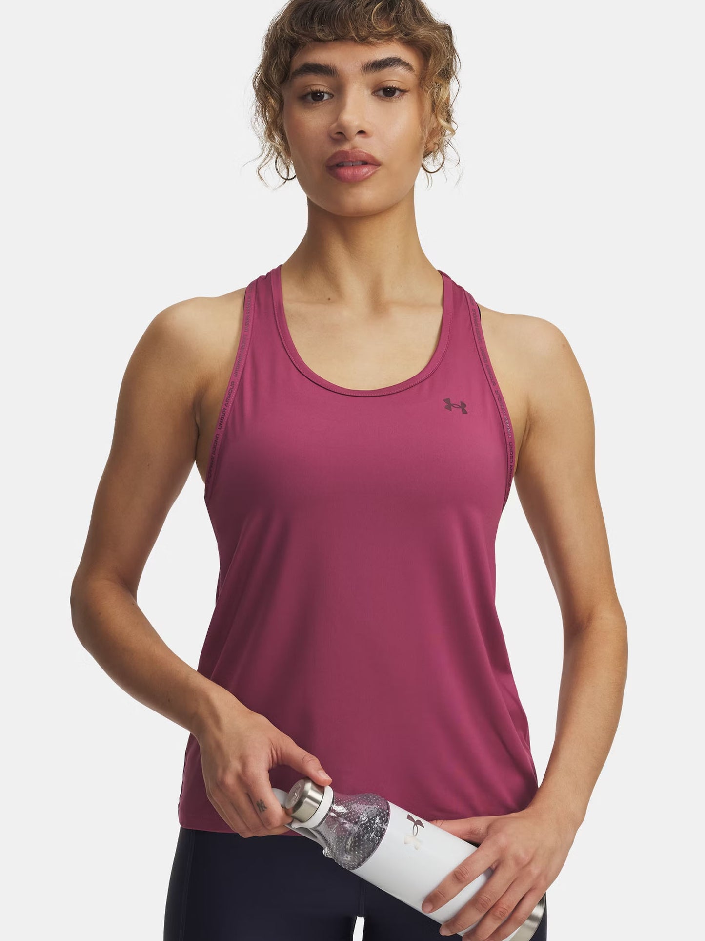 CANOTTA TECH OLIMPIONICA UNDER ARMOUR DA DONNA PRUGNA
