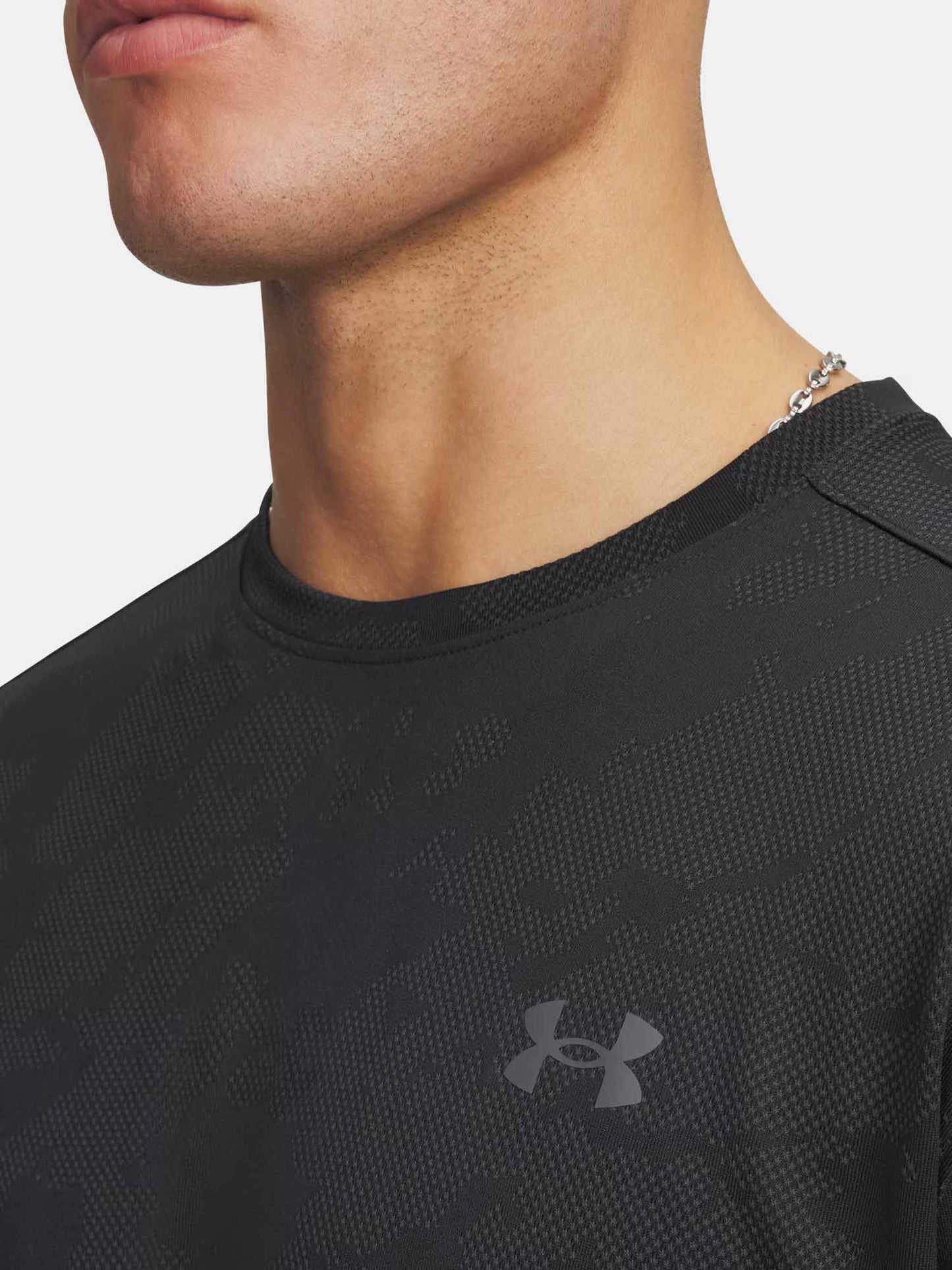 T-SHIRT TECH VENT UNDER ARMOUR DA UOMO NERO