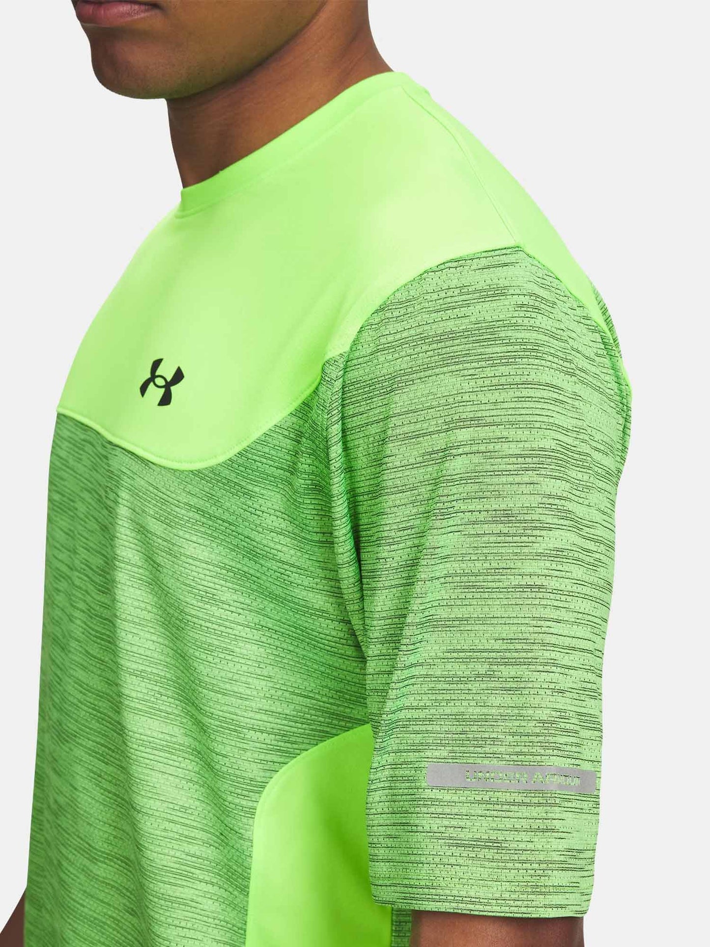 T-SHIRT  TECH* UTILITY UNDER ARMOUR DA UOMO LIME