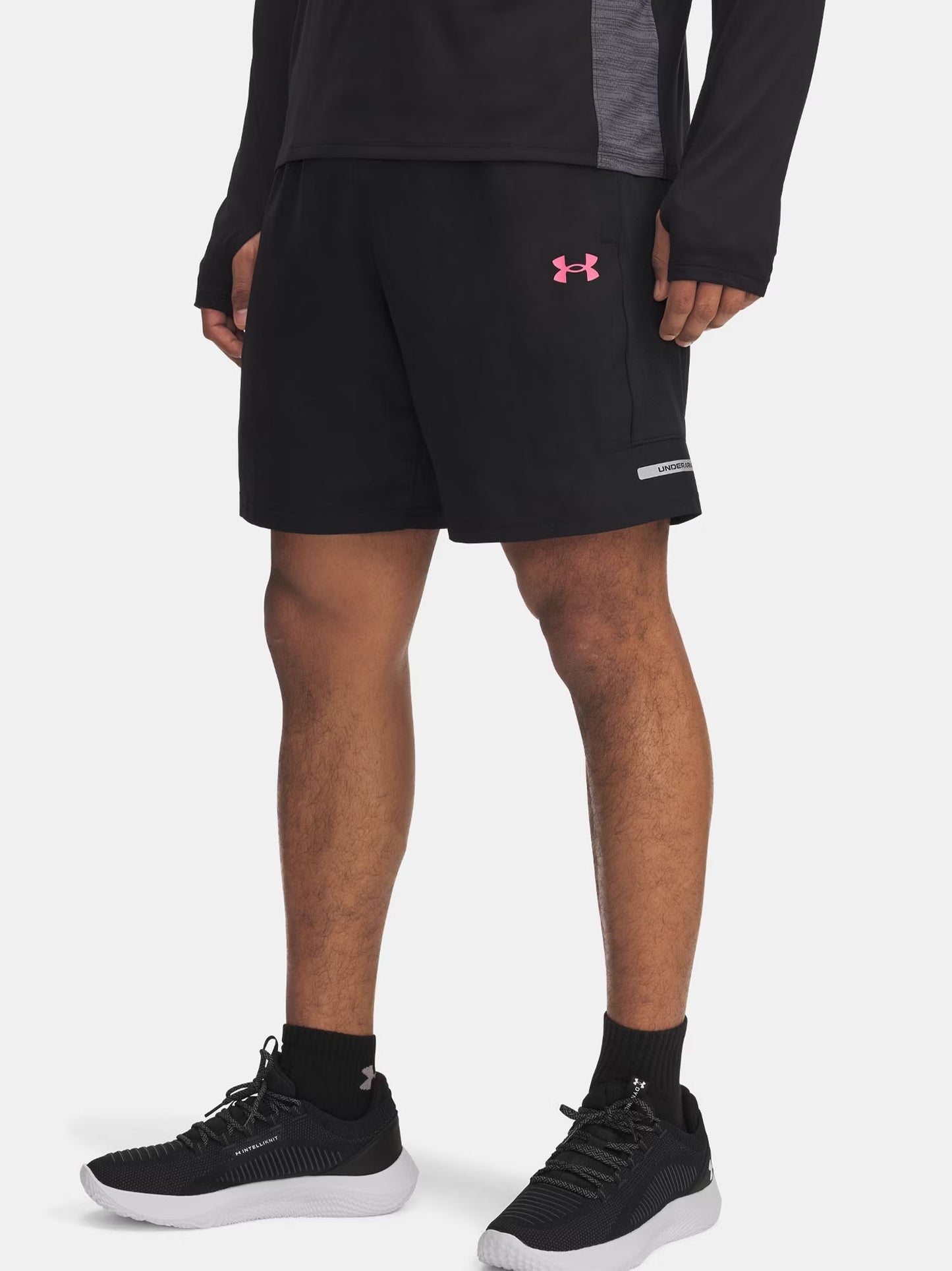 SHORT TECH* UTILITY UNDER ARMOUR DA UOMO NERO