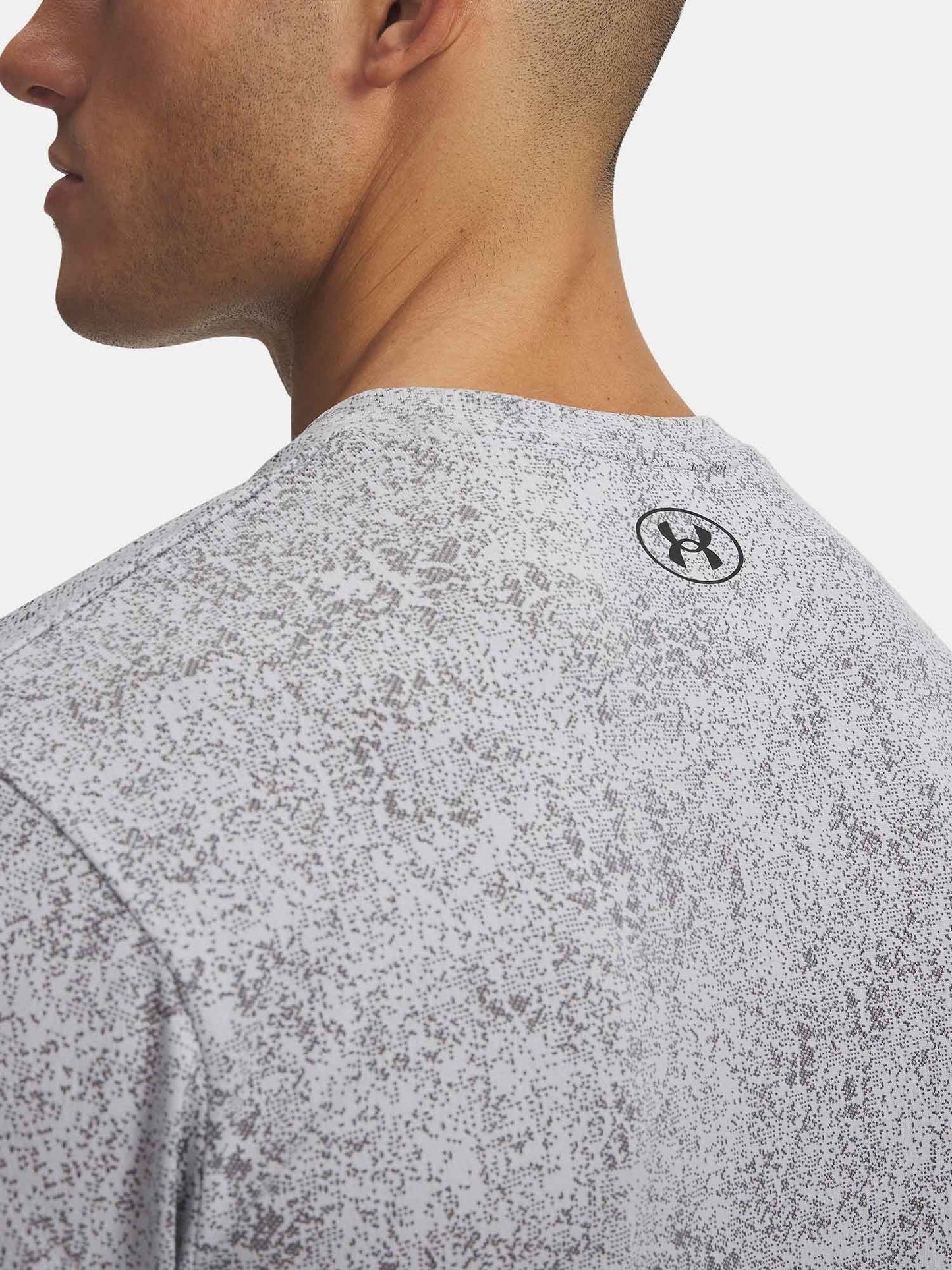 Under Armour Tech, t-shirt da uomo grigia