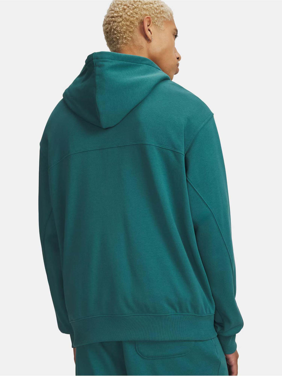 Under armour rival felpa training da uomo verde