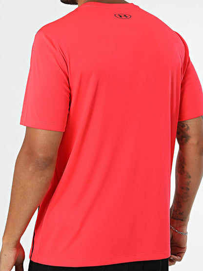 Under Armour Tech, t-shirt da uomo rossa
