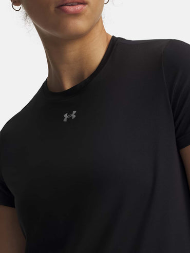 Under Armour Vanish, t-shirt unisex adulto a maniche corte in colore nero