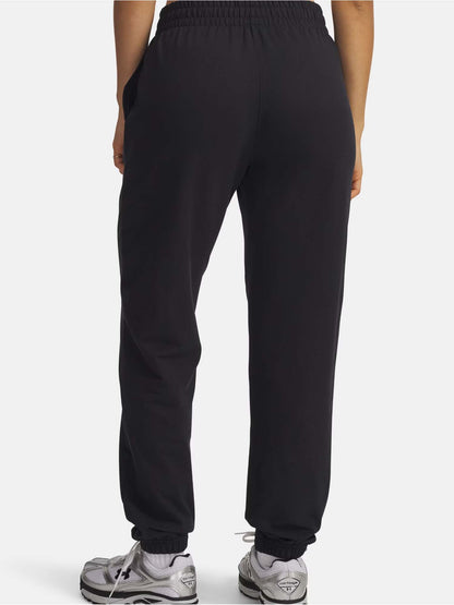 Under Armour Jogger Sport Terry donna di in nero per allenamento e relax