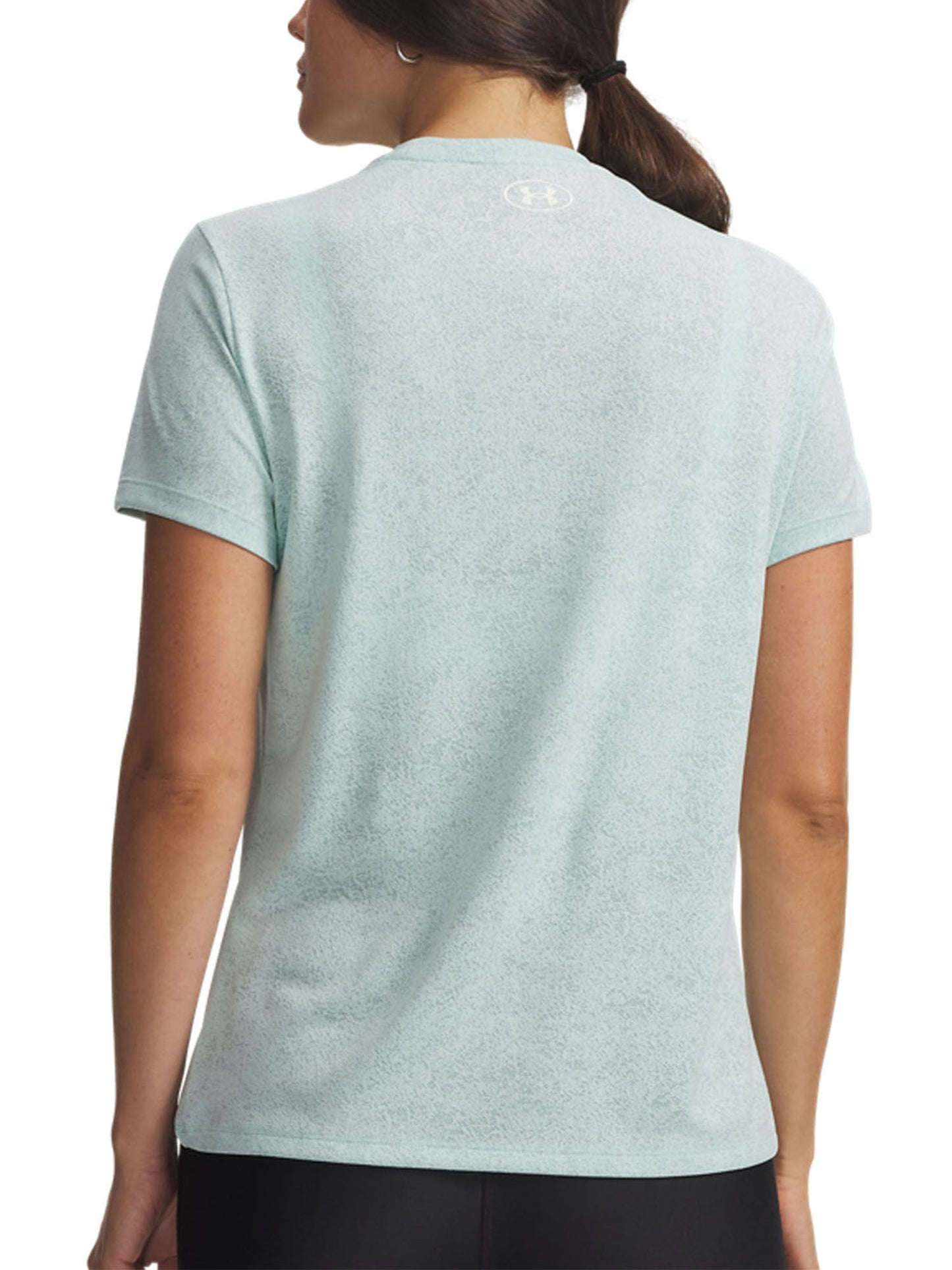 Under Armour Tech Pixelate, t-shirt donna sportiva verde