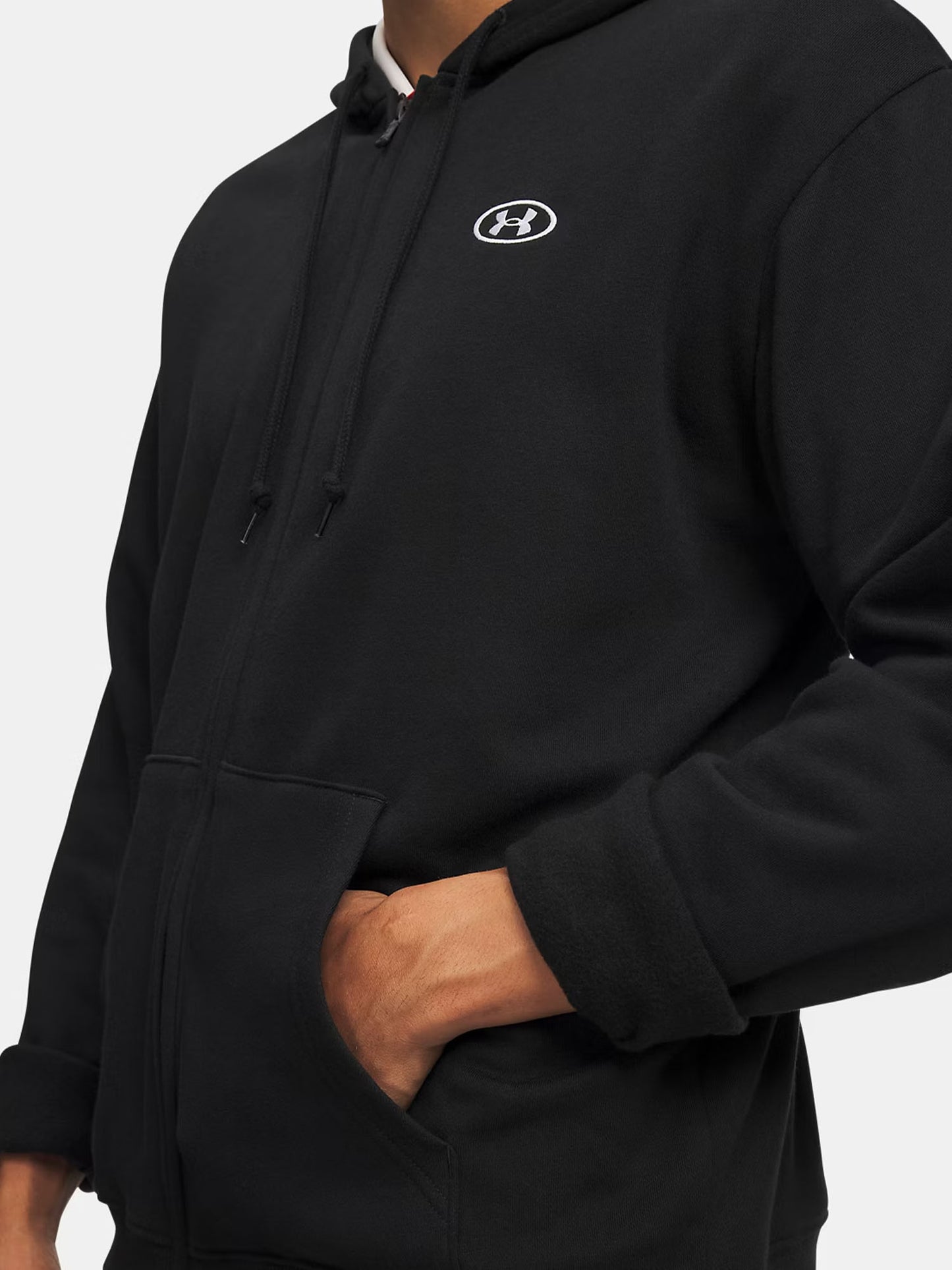 Under Armour Rival, felpa da uomo nera