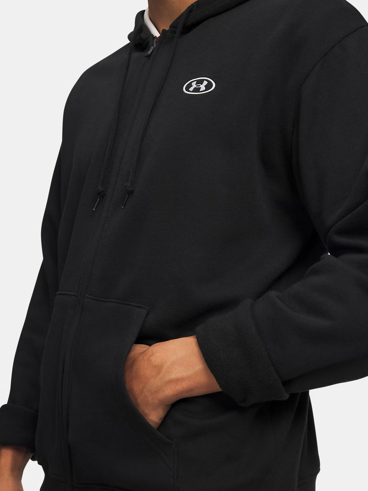 Under armour rival felpa training da uomo nero