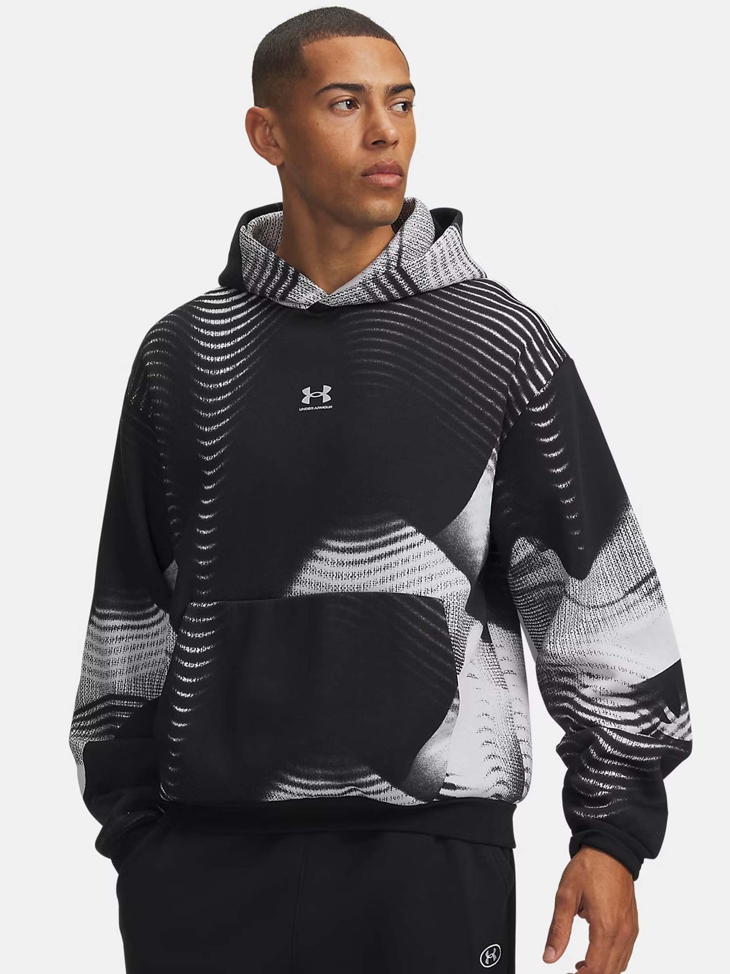 Under Armour Icon, felpa da uomo nera