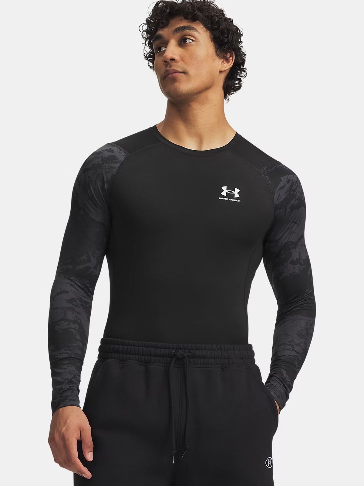 Under Armour Comp, maglia da uomo nera