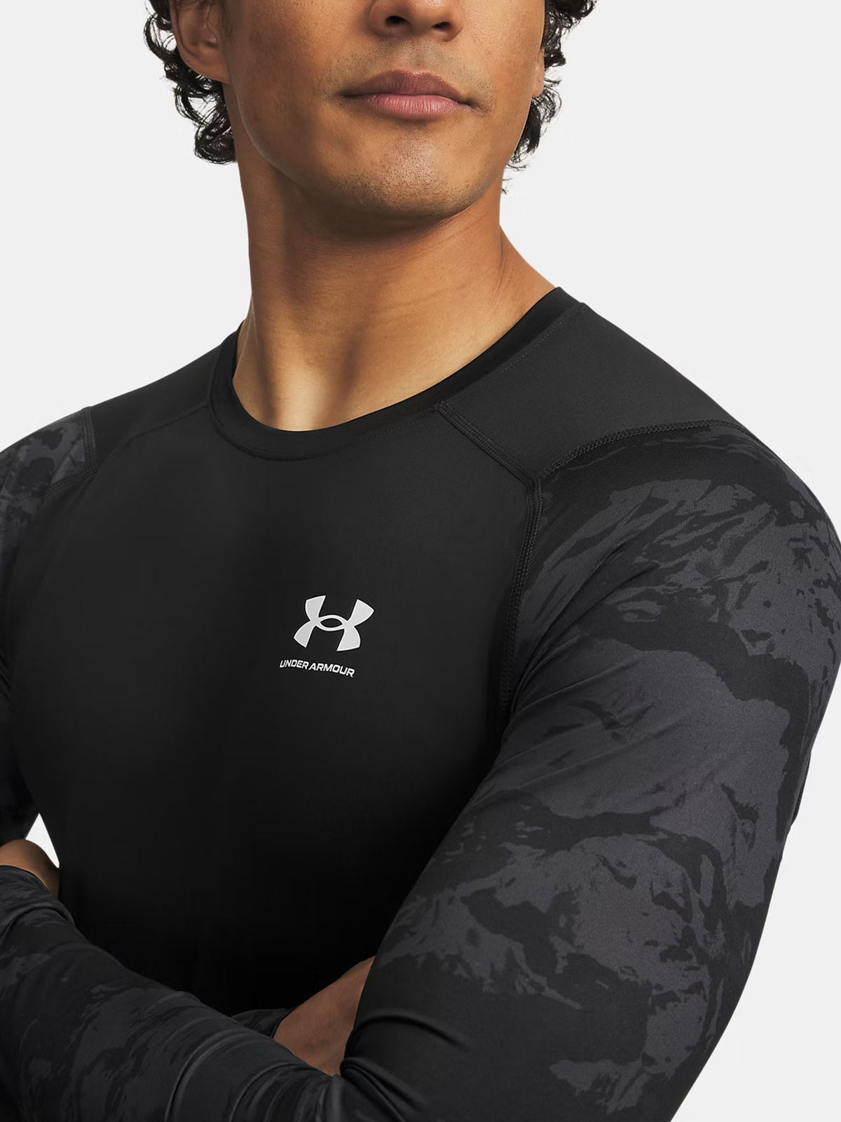 Under Armour Comp, maglia da uomo nera