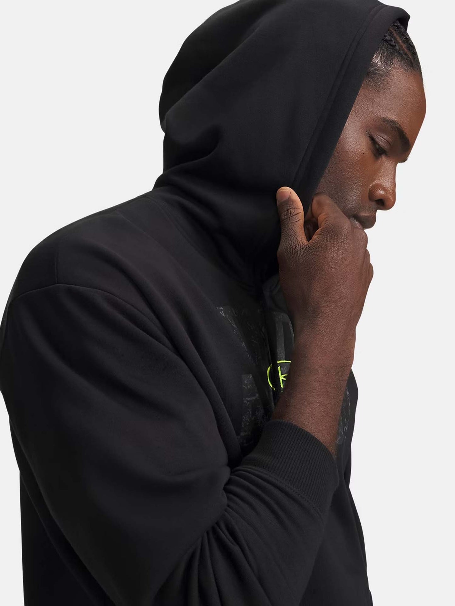 Under Armour Rival, felpa da uomo nera