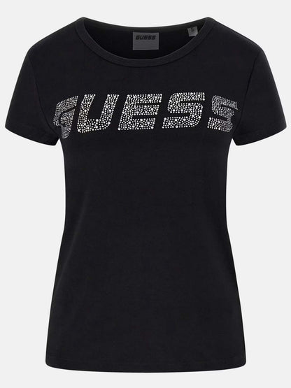 Guess Kiara, t-shirt da donna nera