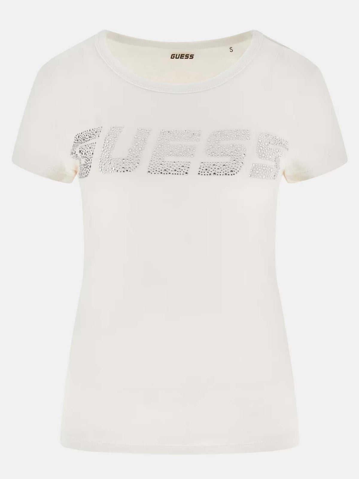 Guess kiara t-shirt da donna panna