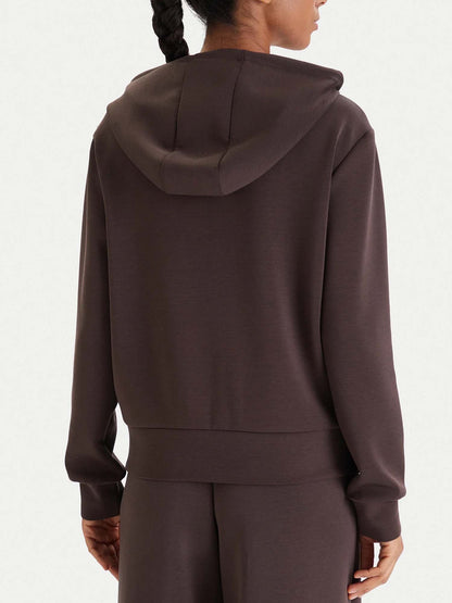 Guess Olympe Fullzip, felpa da Donna marrone
