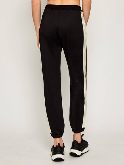 PANTALONE FABIA JOGGER GUESS DA DONNA NERO