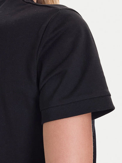 T-SHIRT CON STRASS GUESS DA DONNA NERO