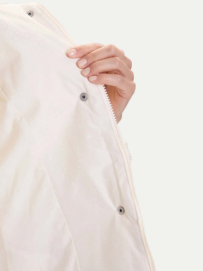 GIUBBOTTO IMBOTTITO MONOGRAM GUESS DA DONNA PANNA