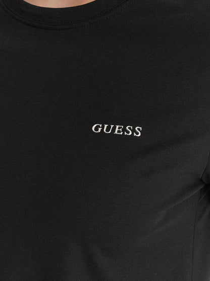 Guess tracey t-shirt da donna nero