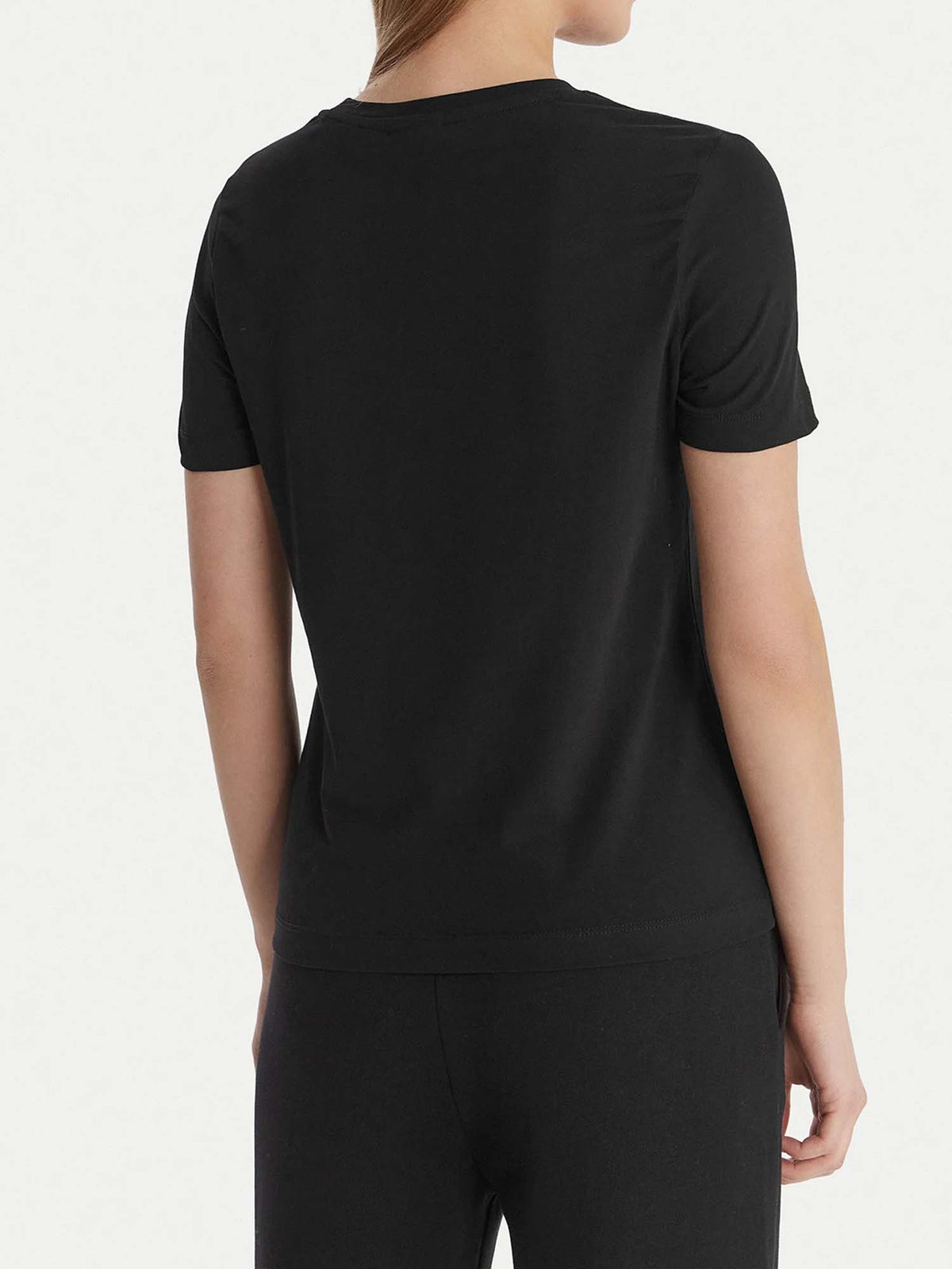 Guess tracey t-shirt da donna nero