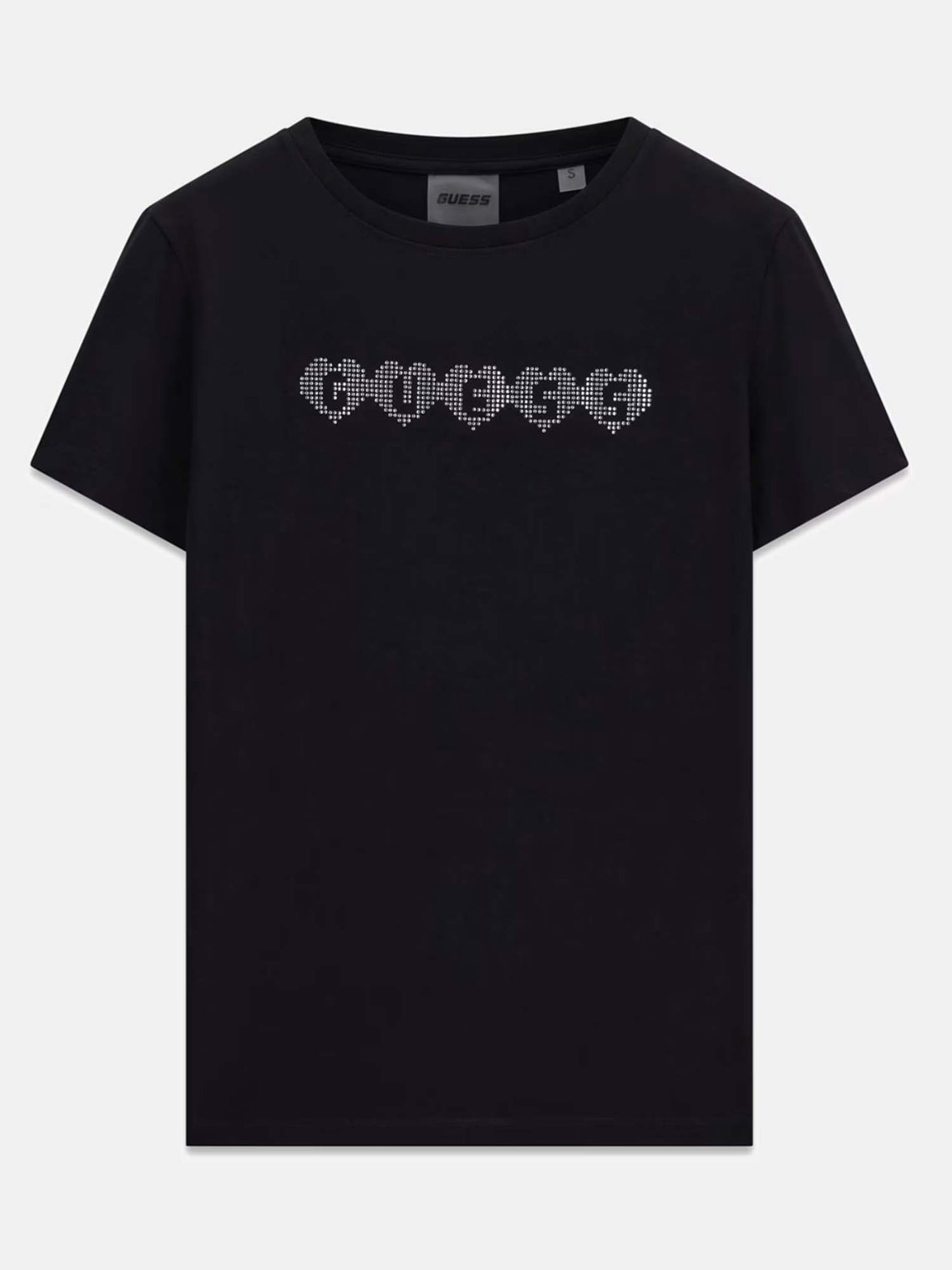 Guess Lunita, t-shirt maniche corte da donna nera