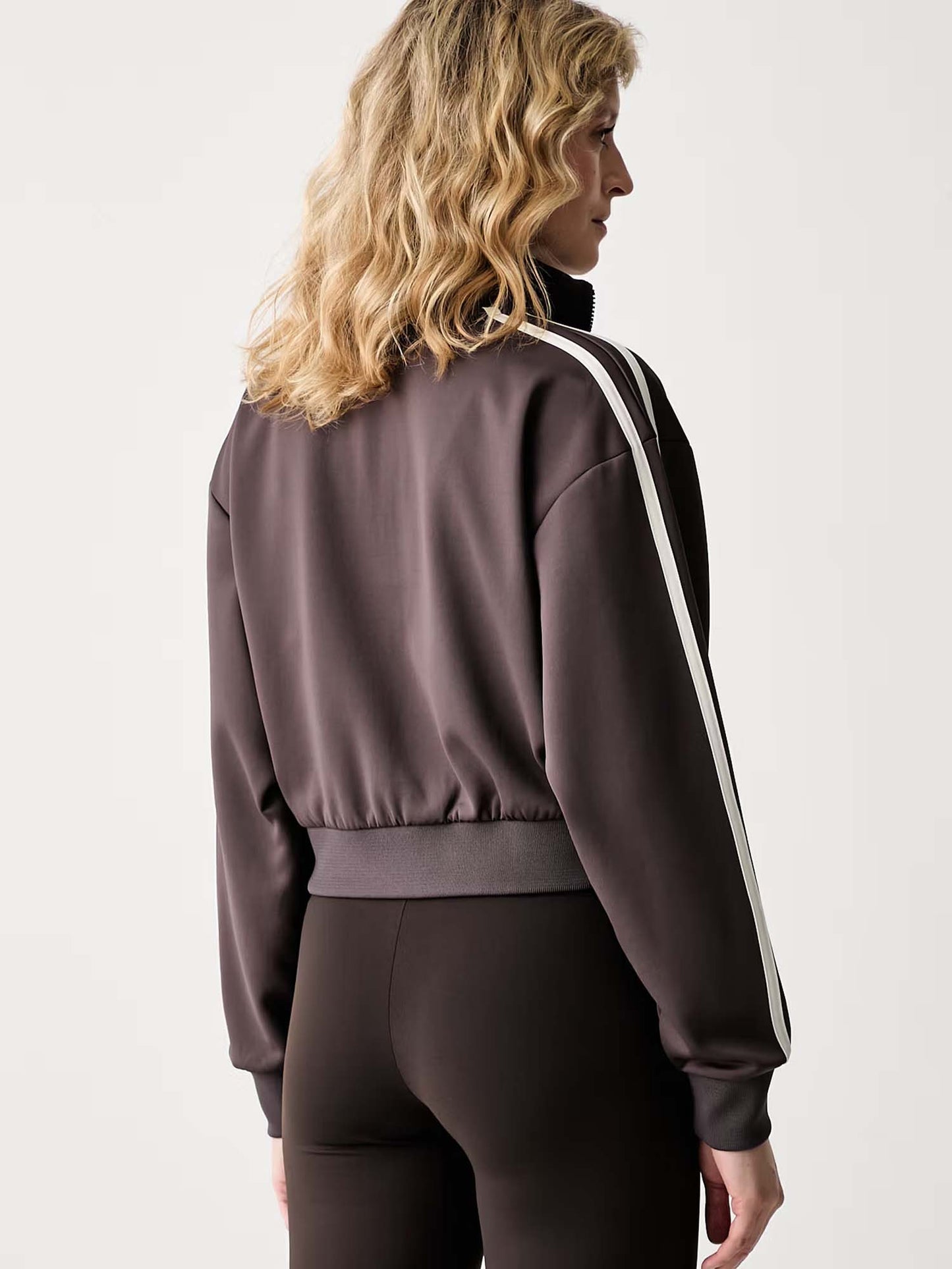 Guess Hoshi Full Zip, felpa da donna marrone
