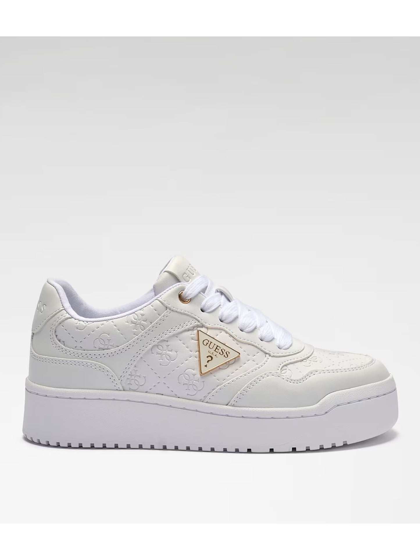 Sneakers Miriam 6 di Guess in tessuto bianco da donna