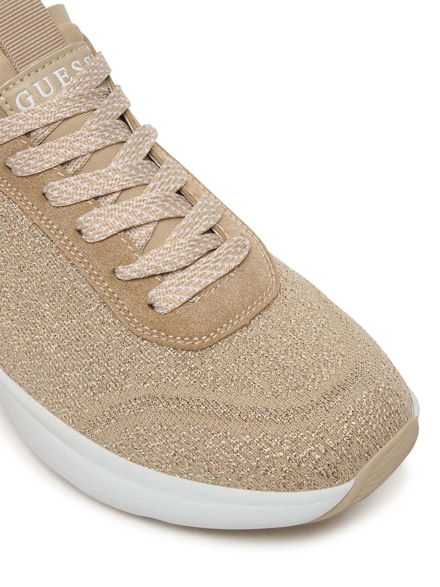 Guess Mildrid, sneakers da donna oro per un look casual e moderno