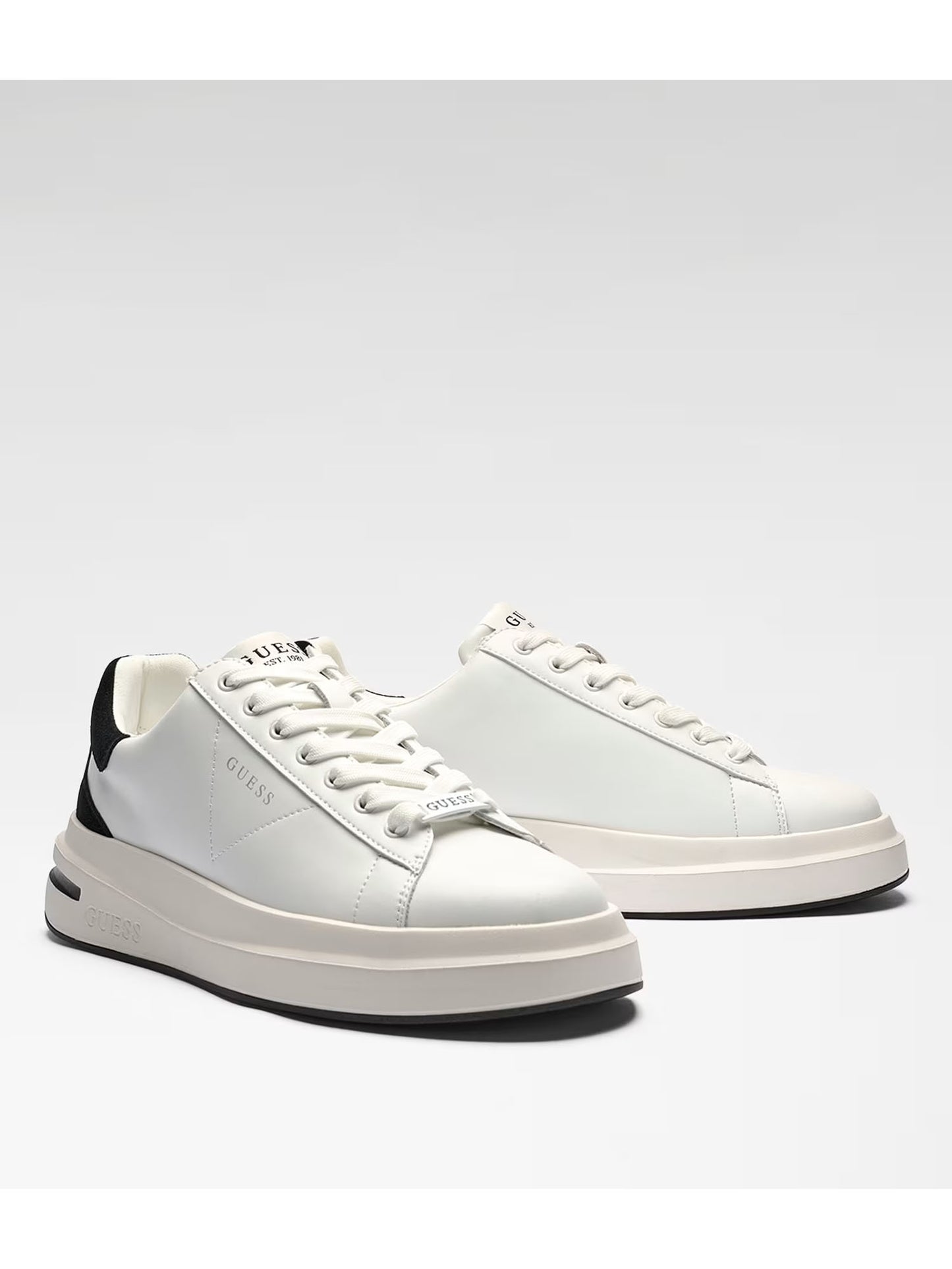 Guess Elba, sneaker uomo in pelle multicolore dal design moderno