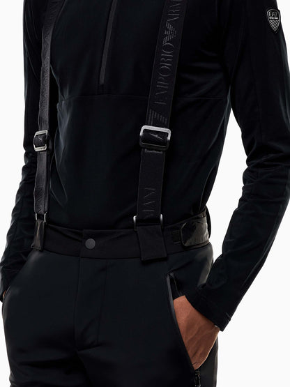 PANTALONE SCI EA7 EMPORIO ARMANI KITZBUHEL DA UOMO NERO