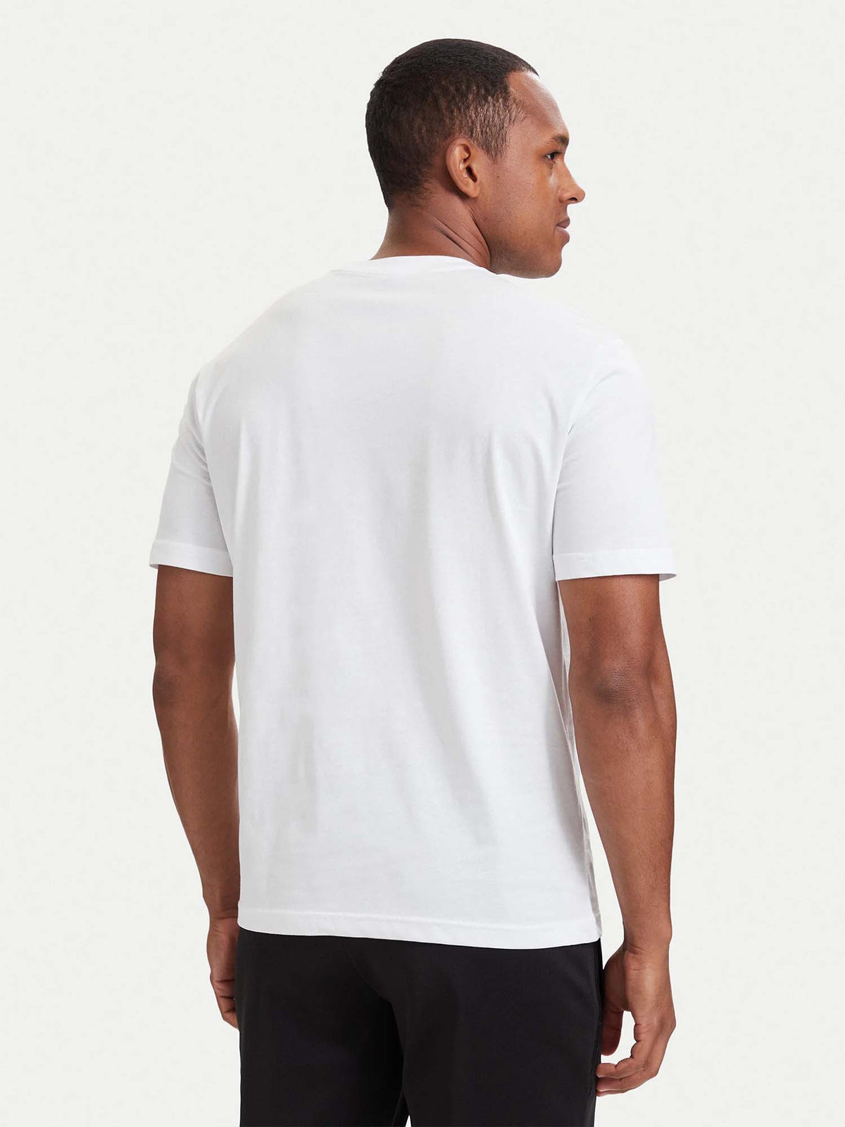 Ea7 Emporio Armani Train Visibility, t-shirt maniche corte da uomo bianca