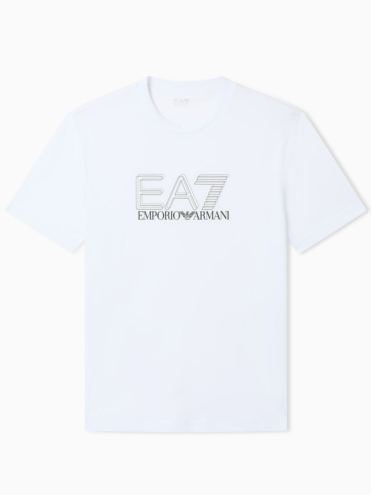 EA7 t-shirt mm da uomo bianco