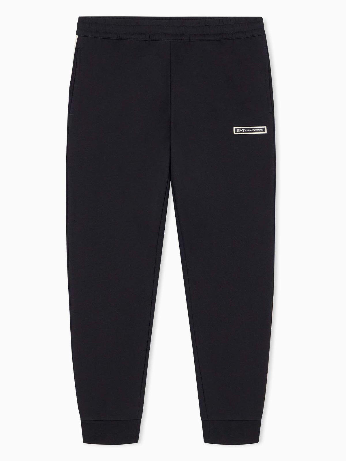 Ea7 Emporio Armani Train Logo Serie, pantalone da uomo nero