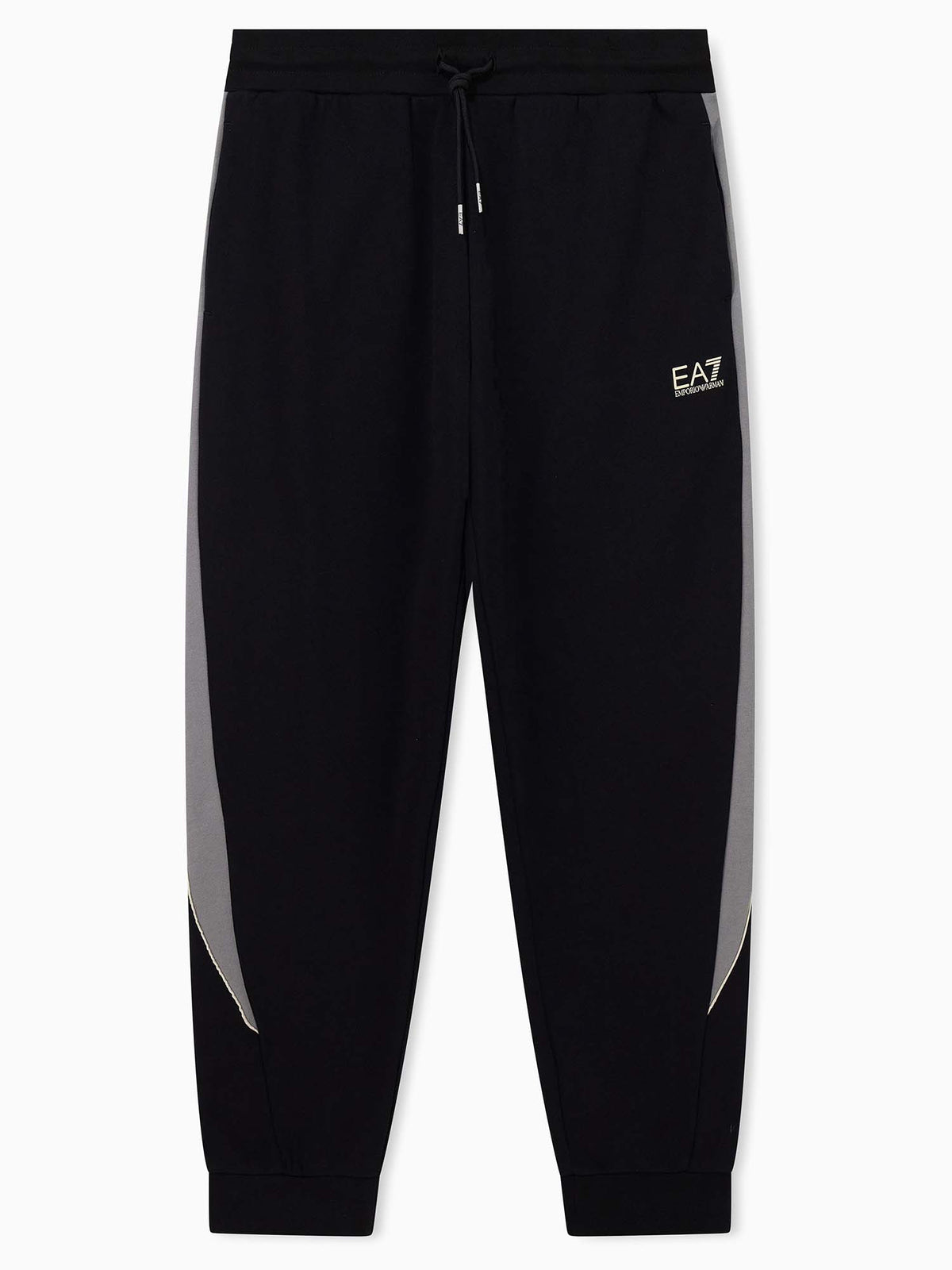 Ea7 Emporio Armani Train Colourbloc, pantalone da uomo nero