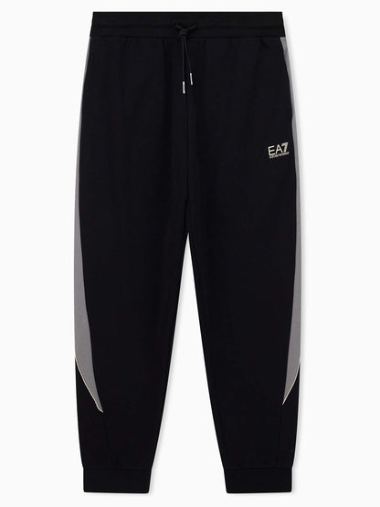 Ea7 Emporio Armani Train Colourbloc, pantalone da uomo nero