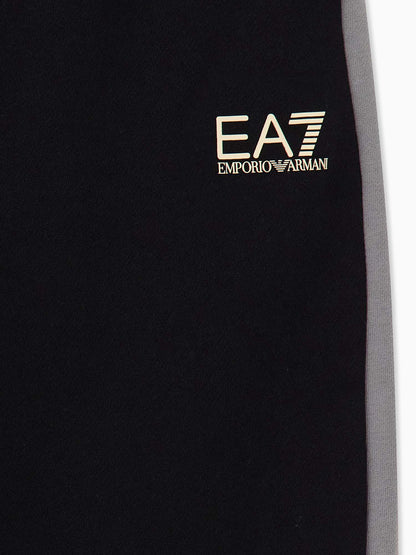 Ea7 Emporio Armani Train Colourbloc, pantalone da uomo nero