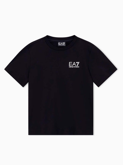 Ea7 Emporio Armani AF10378 7B0020 UC001, t-shirt Unisex bambino nera