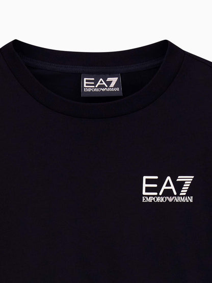 Ea7 Emporio Armani AF10378 7B0020 UC001, t-shirt Unisex bambino nera