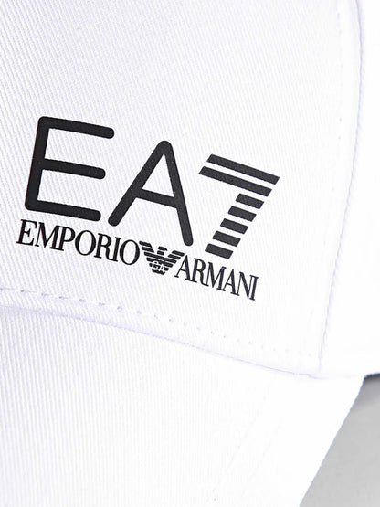 CAPPELLO EA7 EMPORIO ARMANI UNISEX BIANCO