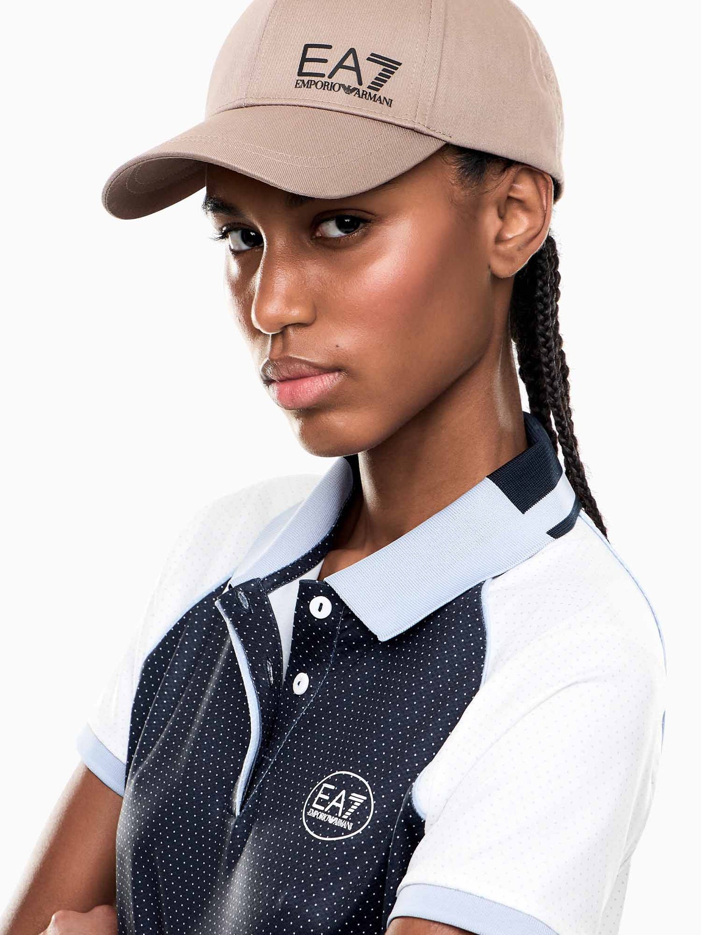 Cappello baseball beige unisex adulto EA7 Emporio Armani